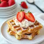 Cinnamon Sugar Churro Waffles Recipe