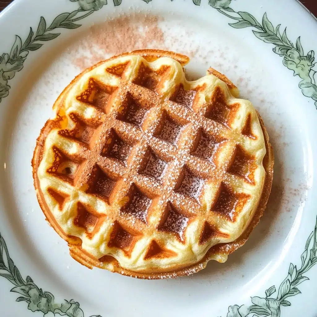 Cinnamon Sugar Churro Waffles Recipe - Recipe Image