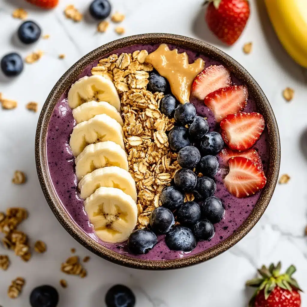 Creamy And Thick Acai Bowl Recipe - Recipe Image