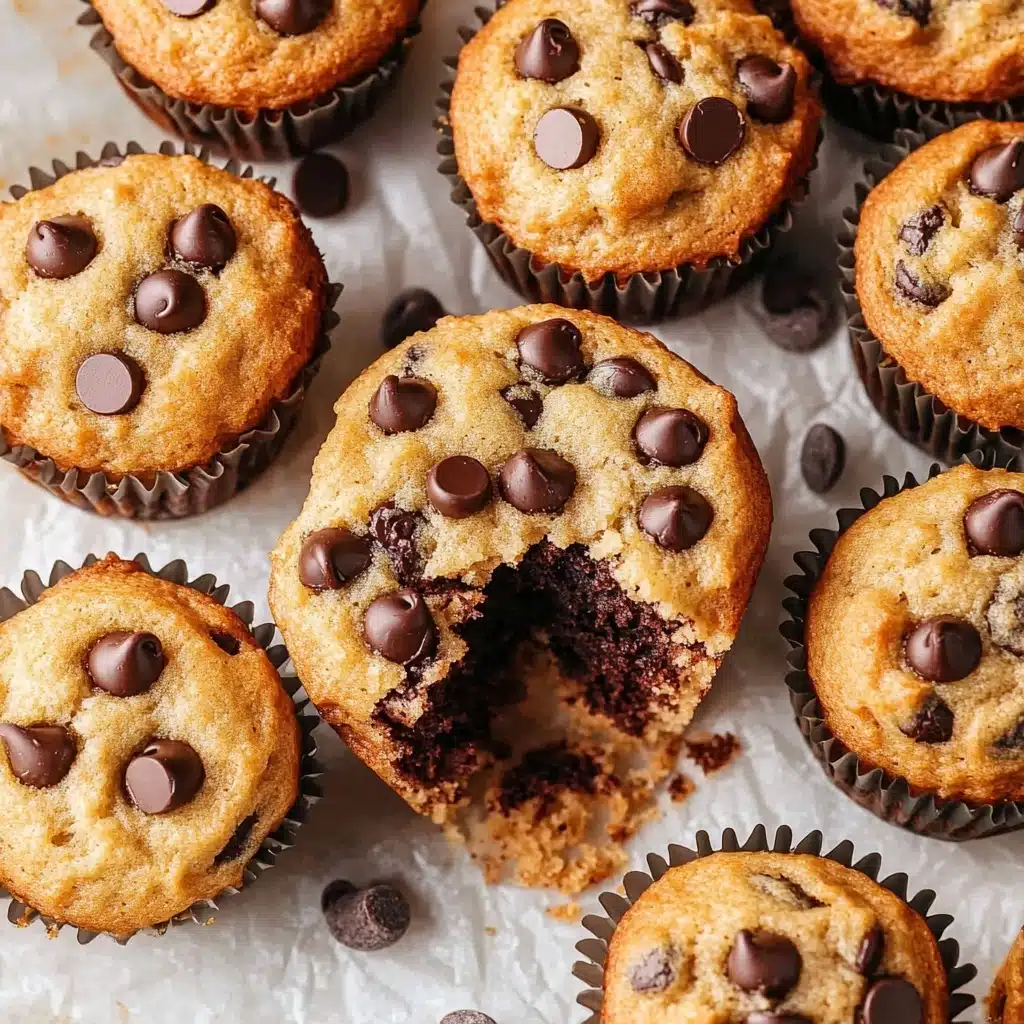 Cottage Cheese Chocolate Chip Blender Muffins Recipe - Recipe Image