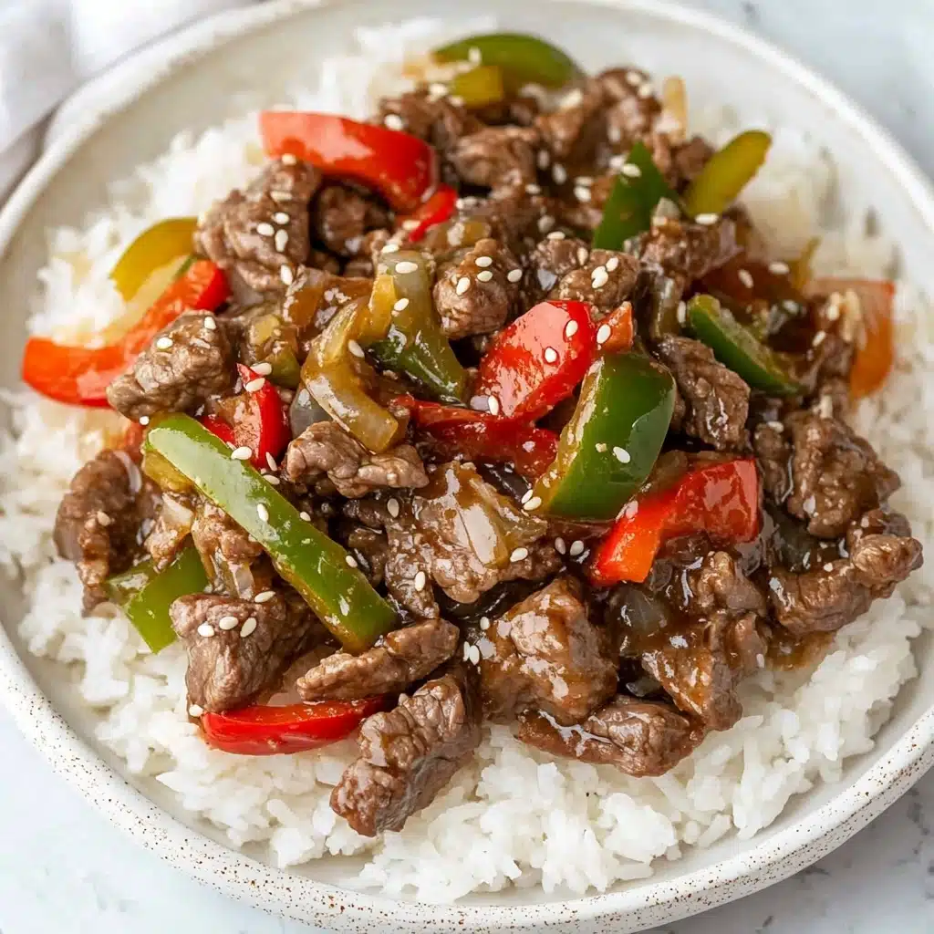 Instant Pot Chinese Pepper Steak Recipe - Recipe Image