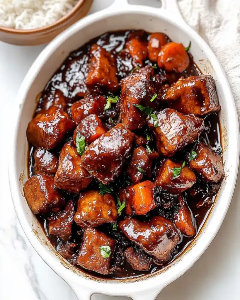 Instant Pot Braised Pork Belly Recipe