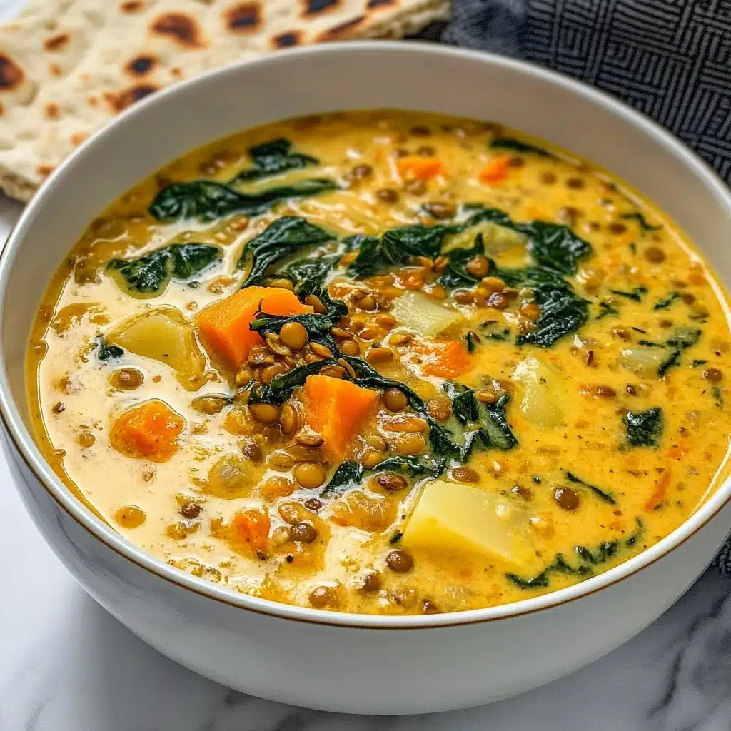 Instant Pot Coconut Curry Lentil Soup Recipe - Recipe Image