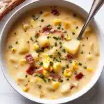 Cheesy Bacon Corn Chowder Recipe