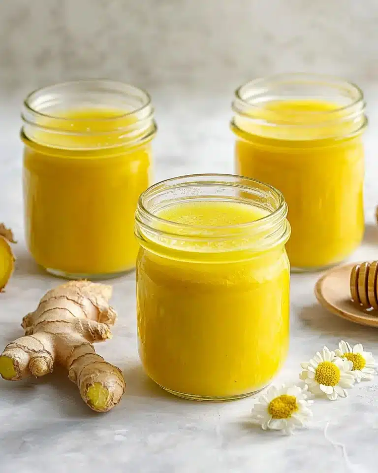 Ginger Turmeric Shots Recipe