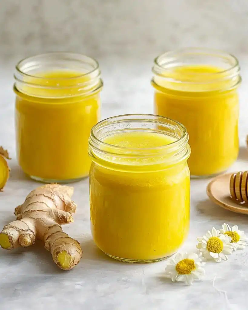Ginger Turmeric Shots Recipe