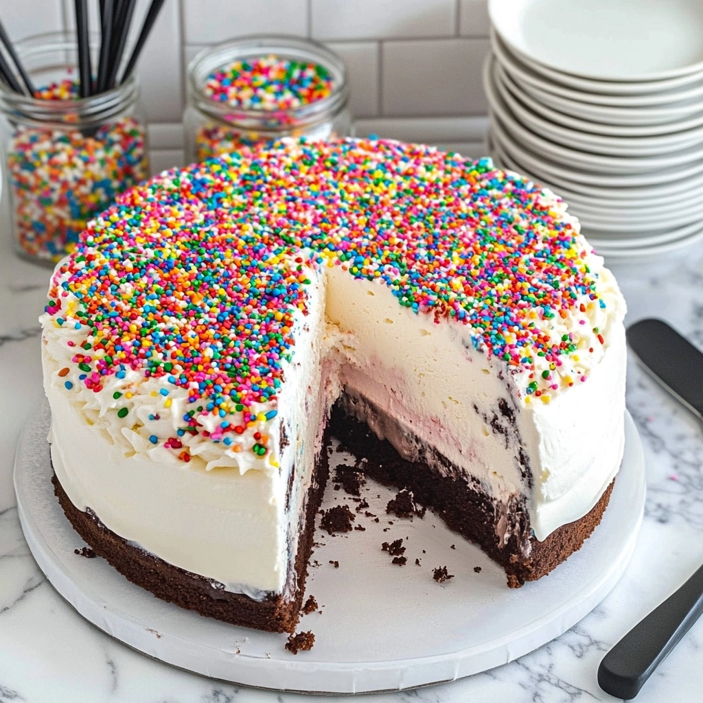 Homemade Dairy Queen Ice Cream Cake Recipe - Recipe Image