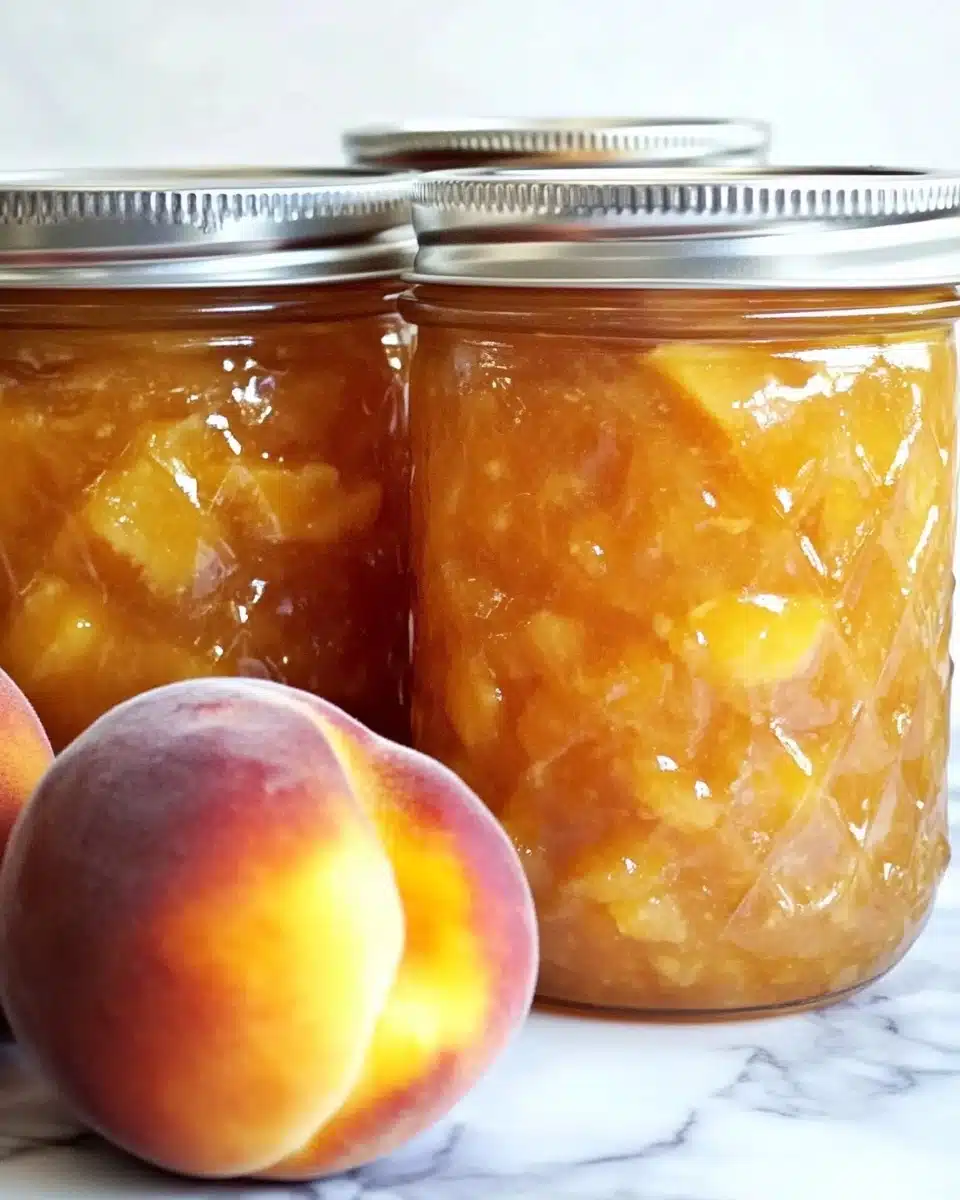 Peach Jam Recipe