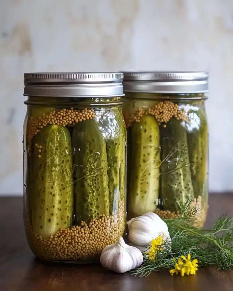 Kosher Dill Pickles Recipe