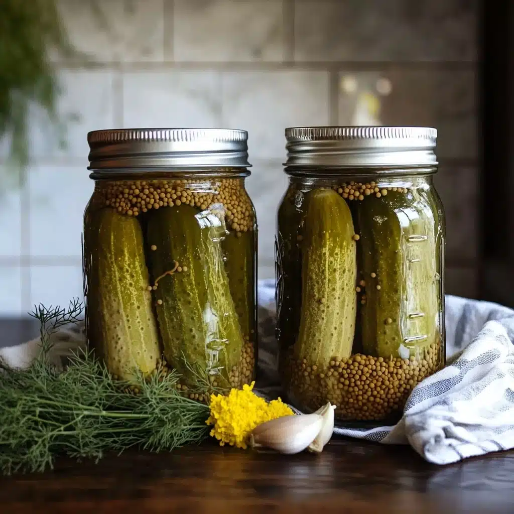 Kosher Dill Pickles Recipe - Recipe Image