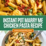 Instant Pot Marry Me Chicken Pasta Recipe
