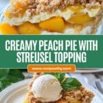 Creamy Peach Pie Recipe