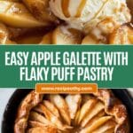 Apple Galette with Puff Pastry Recipe