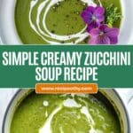 Creamy Zucchini Soup Recipe