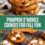 Pumpkin S’mores Cookies Recipe