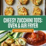 Cheesy Zucchini Tots Recipe