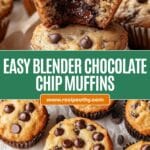 Cottage Cheese Chocolate Chip Blender Muffins Recipe