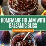Balsamic Fig Jam Recipe