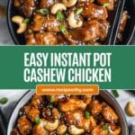 Instant Pot Cashew Chicken Recipe