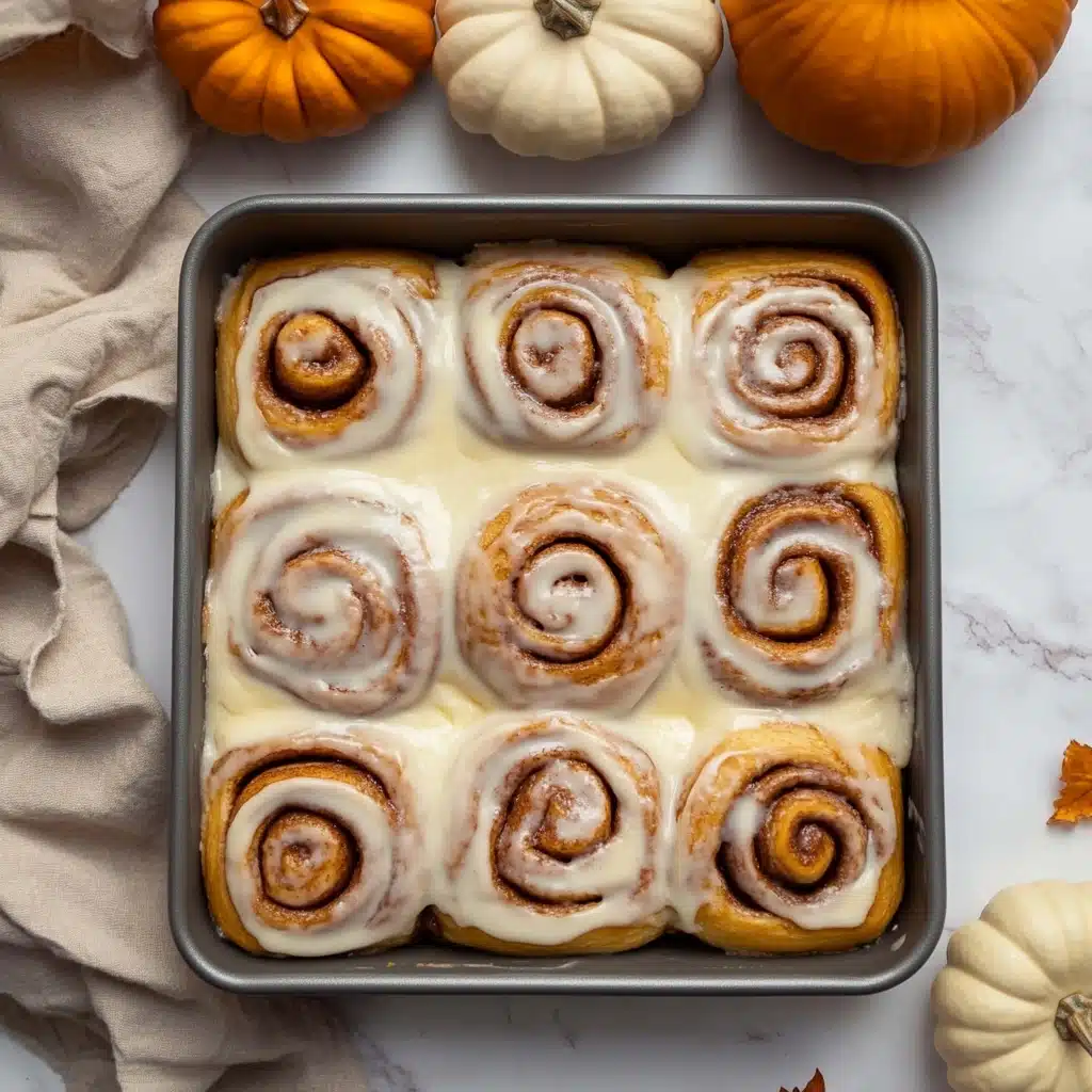 Pumpkin Cinnamon Rolls Recipe - Recipe Image
