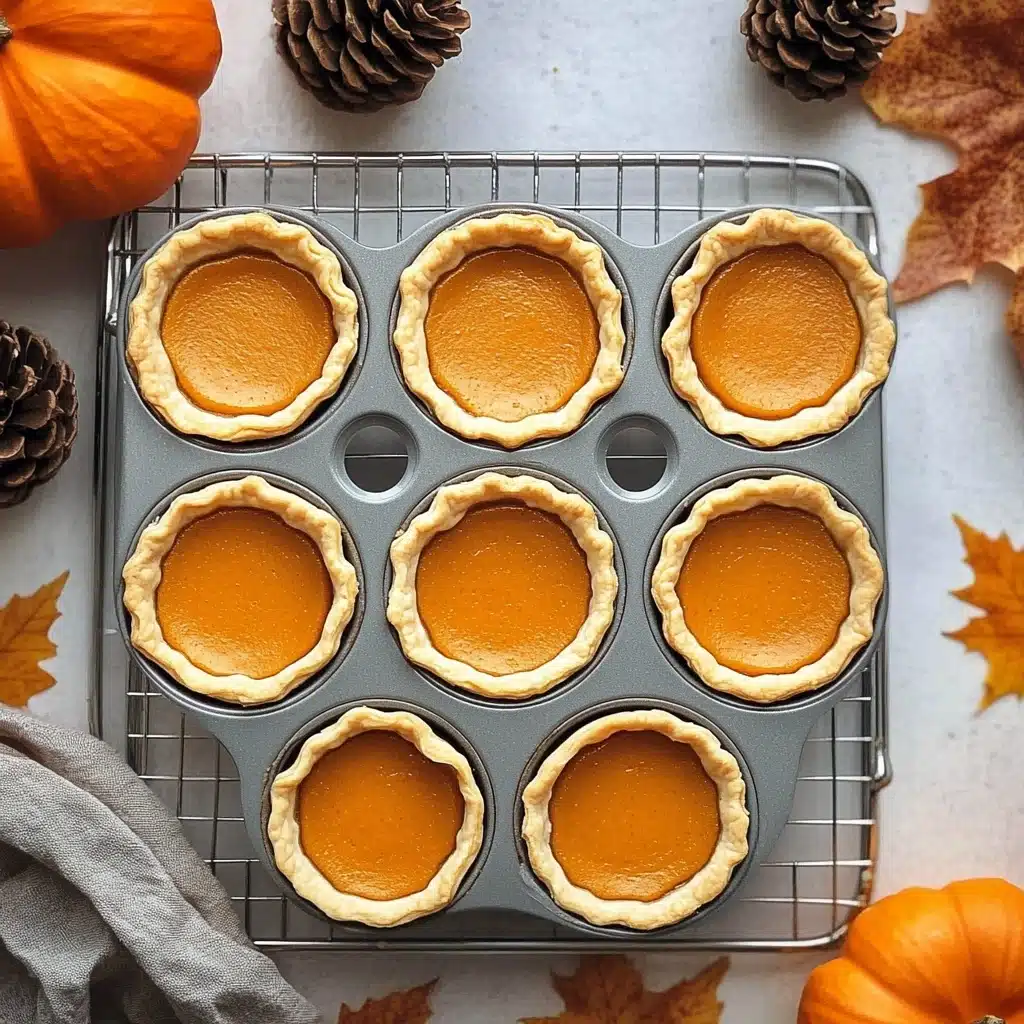 Mini Pumpkin Pies Recipe - Recipe Image