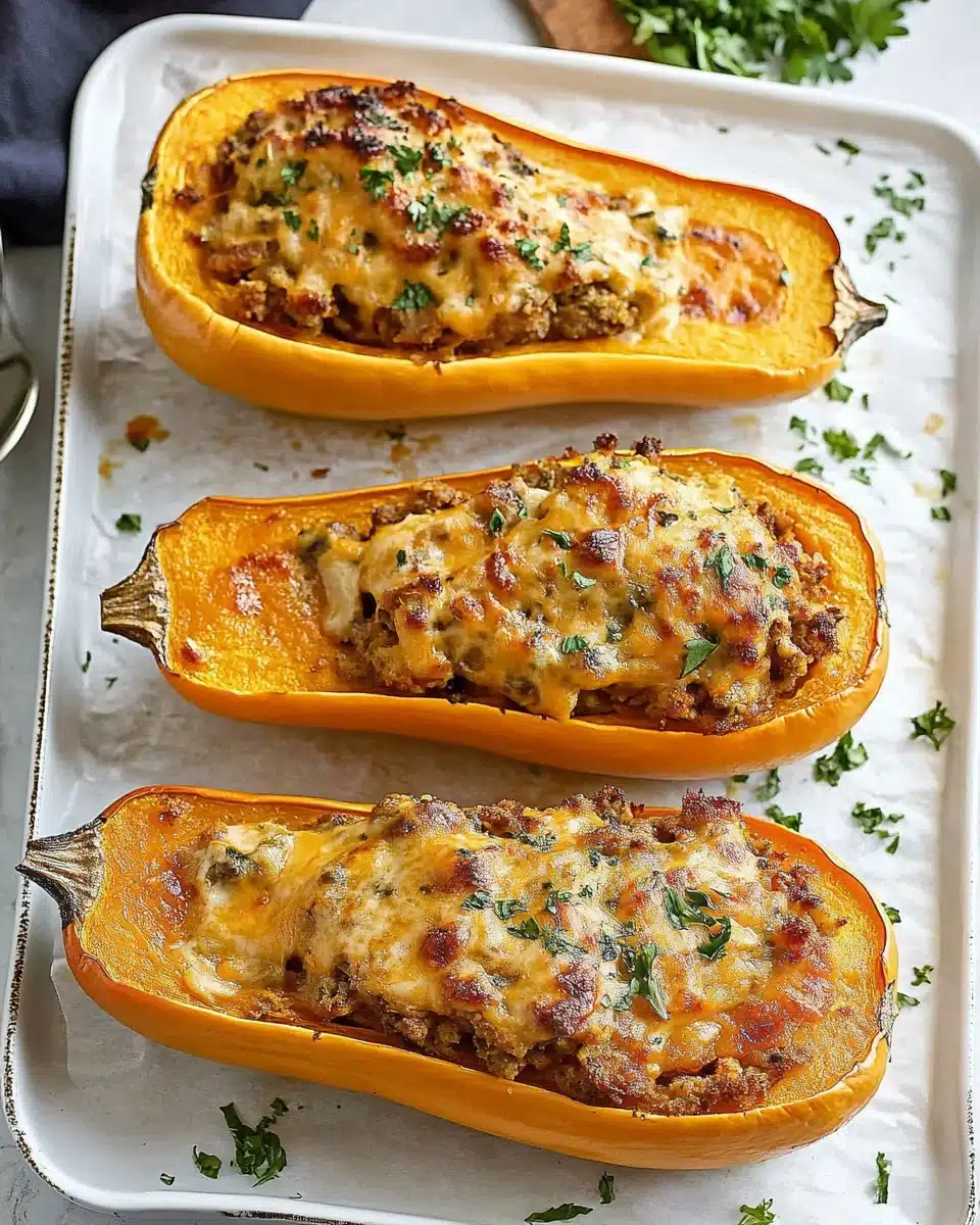 Stuffed Butternut Squash Recipe