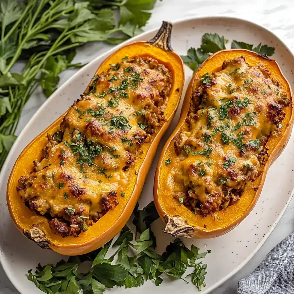 Stuffed Butternut Squash Recipe - Recipe Image