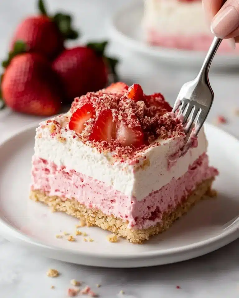 Strawberry Shortcake Ice Cream Bars Recipe