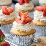 Strawberry Cheesecake Cupcakes Recipe