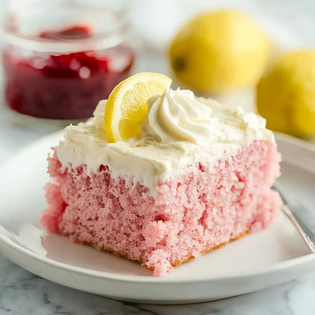 Strawberry Lemonade Cake Recipe - Recipe Image