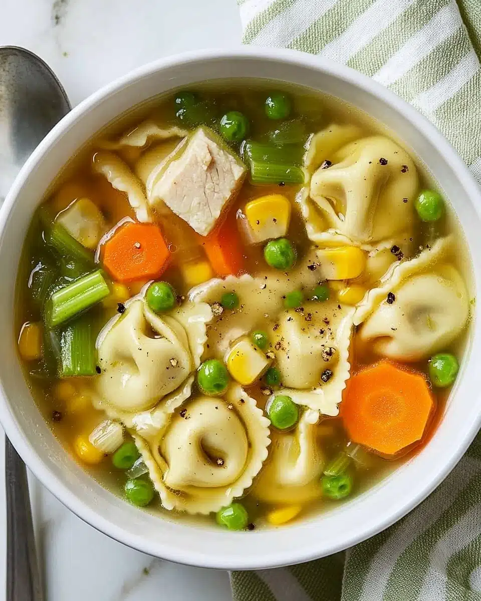 Chicken Tortellini Soup Recipe