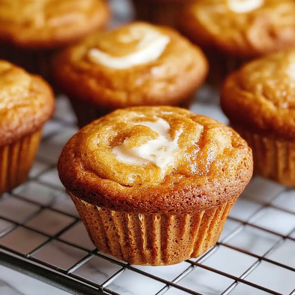 Cream Cheese-Filled Pumpkin Muffins Recipe - Recipe Image