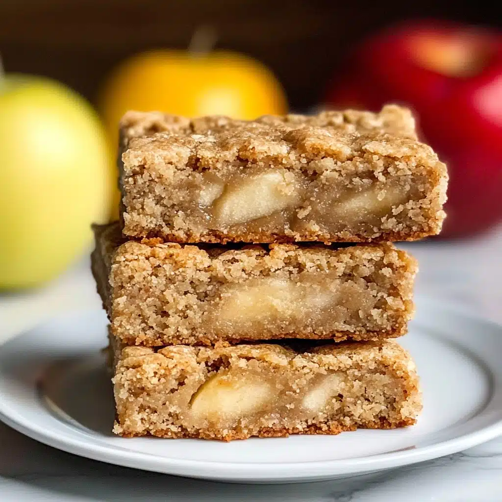 Cinnamon Apple Blondies Recipe - Recipe Image
