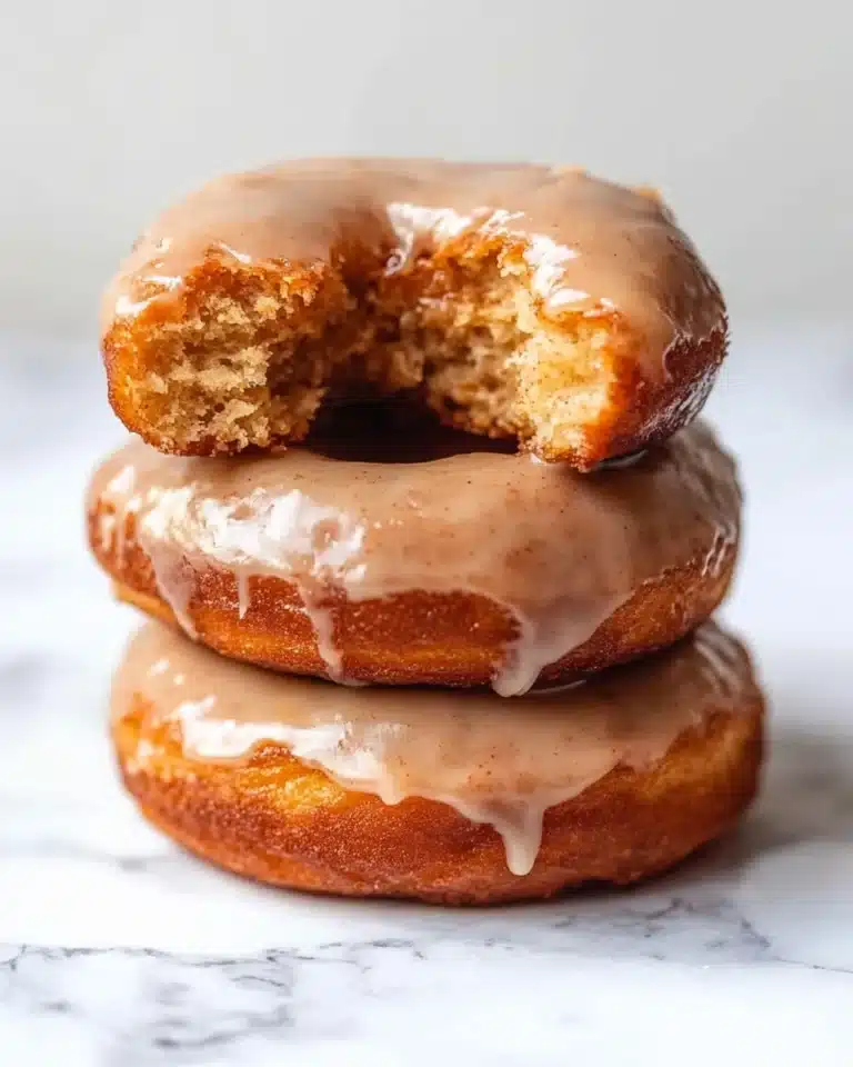 Baked Pumpkin Donuts with Maple Glaze Recipe