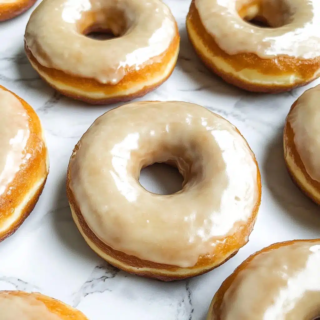 Baked Pumpkin Donuts with Maple Glaze Recipe - Recipe Image