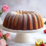 Strawberry Lemon Bundt Cake Recipe