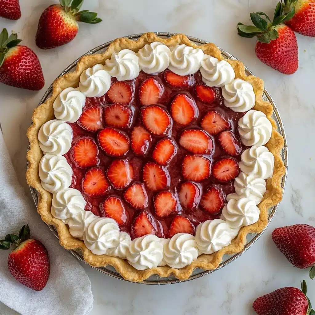 Fresh Strawberry Pie Recipe - Recipe Image