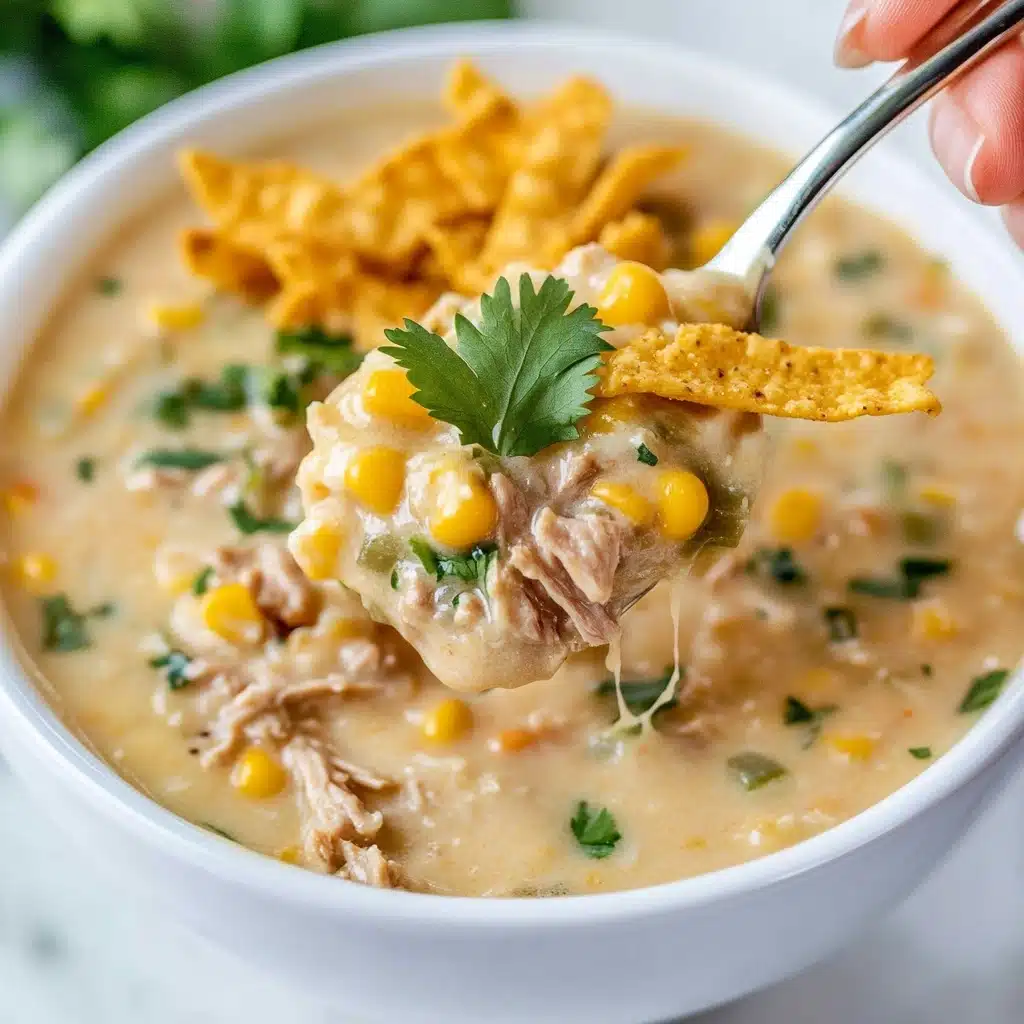 Green Enchilada Chicken Soup Recipe - Recipe Image