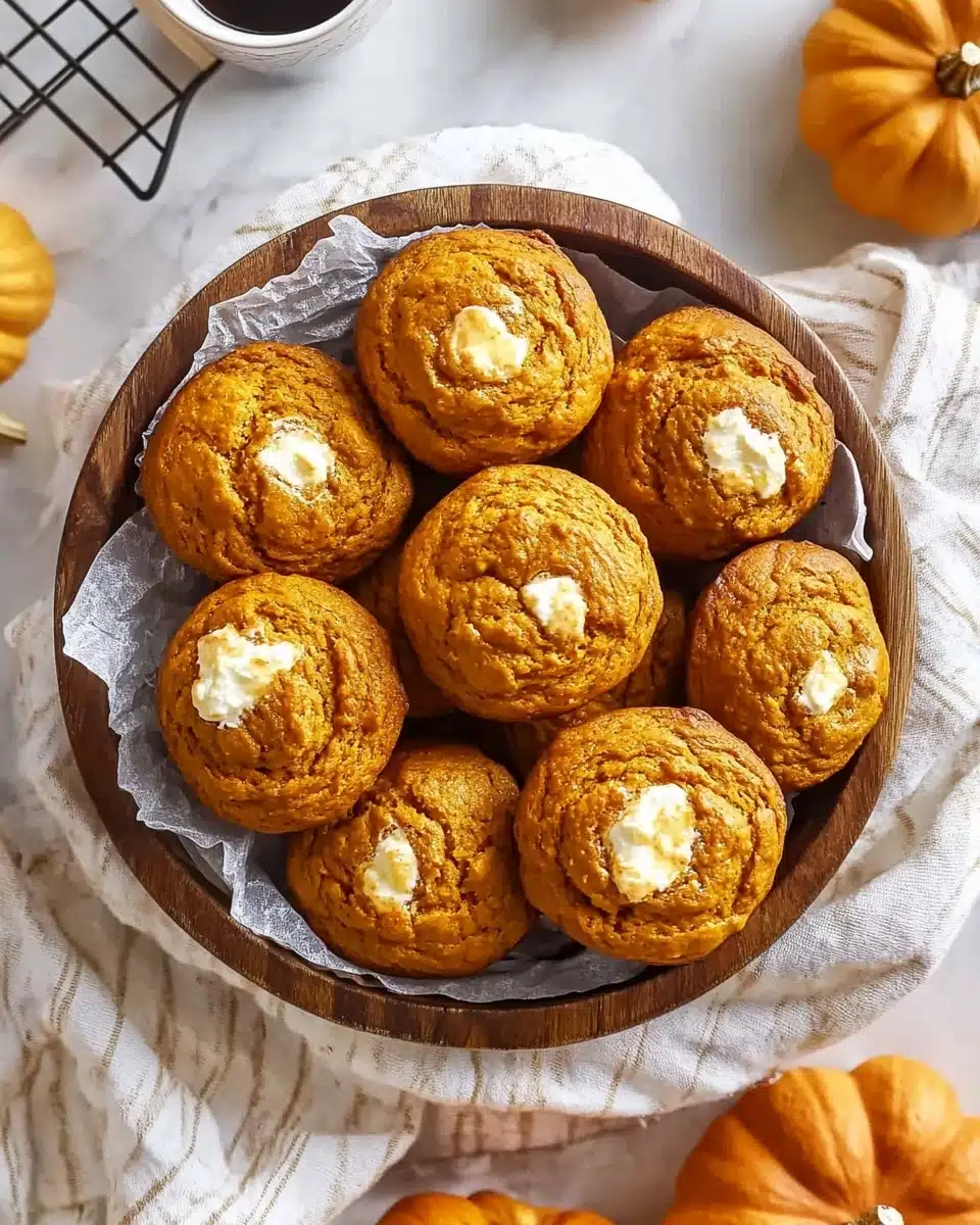 Cream Cheese-Filled Pumpkin Muffins Recipe
