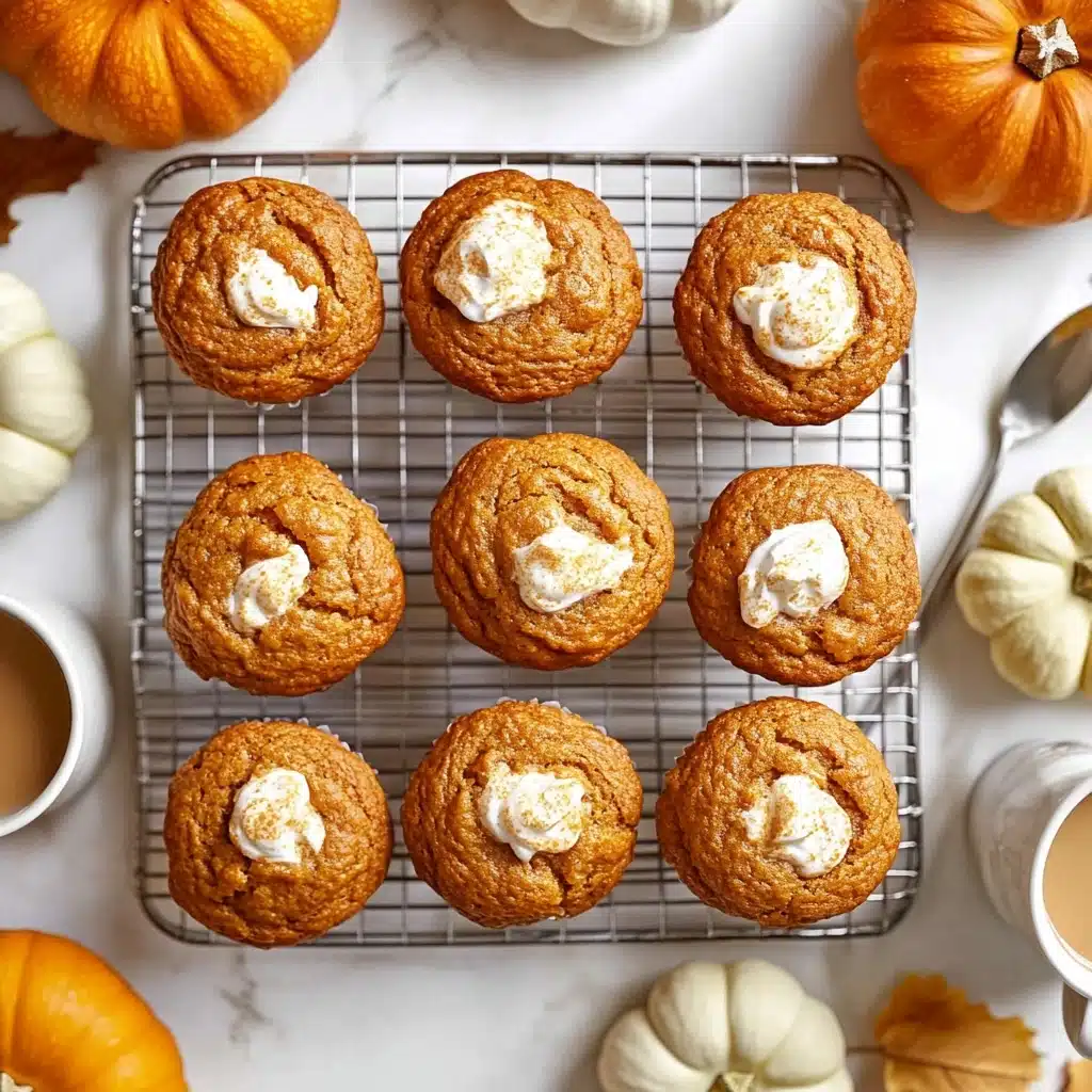 Cream Cheese-Filled Pumpkin Muffins Recipe - Recipe Image