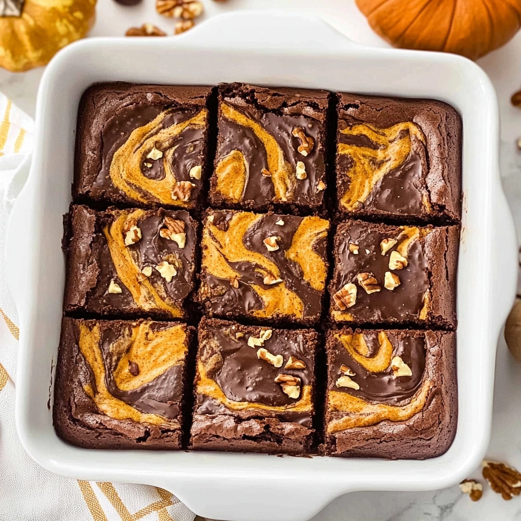Pumpkin Brownies Recipe - Recipe Image