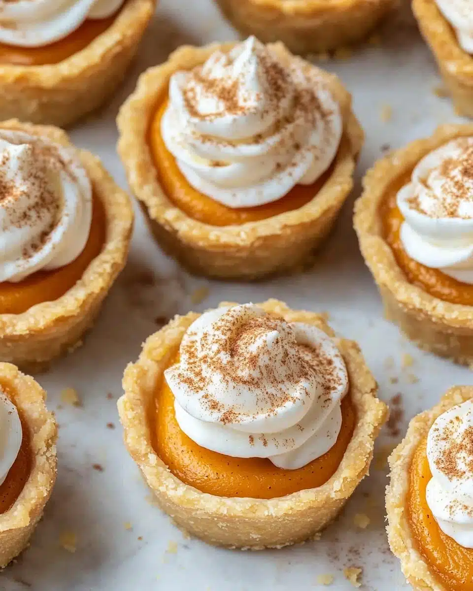 Mini Pumpkin Pies Recipe