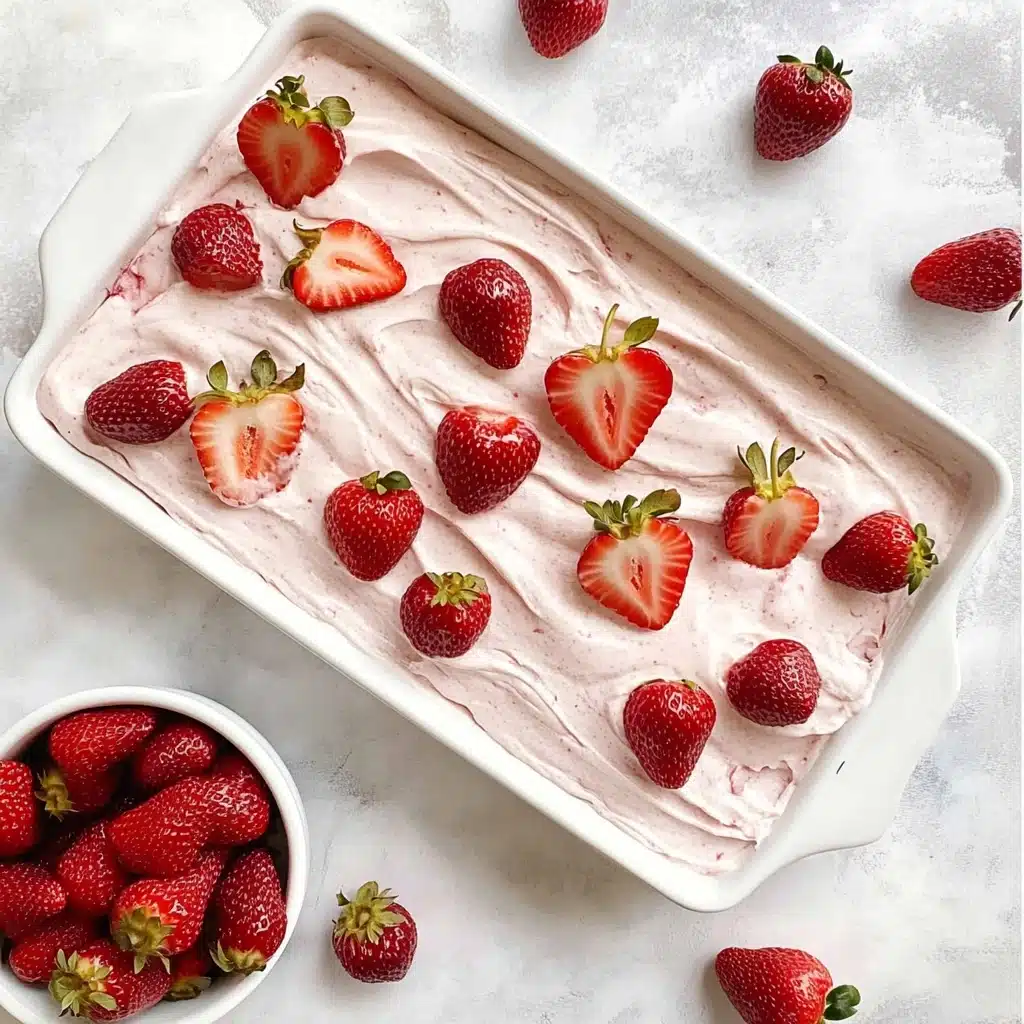 Strawberry Sheet Cake Recipe - Recipe Image