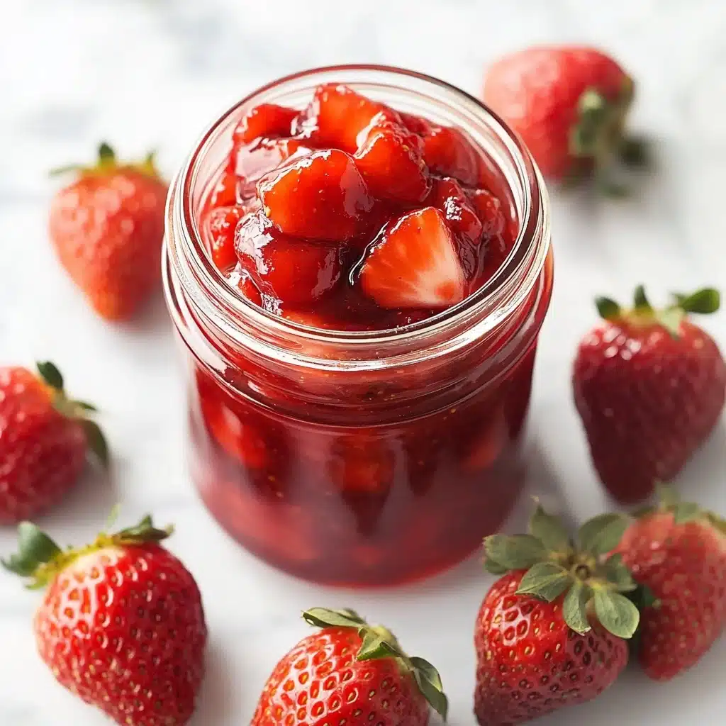 Homemade Strawberry Sauce Recipe - Recipe Image