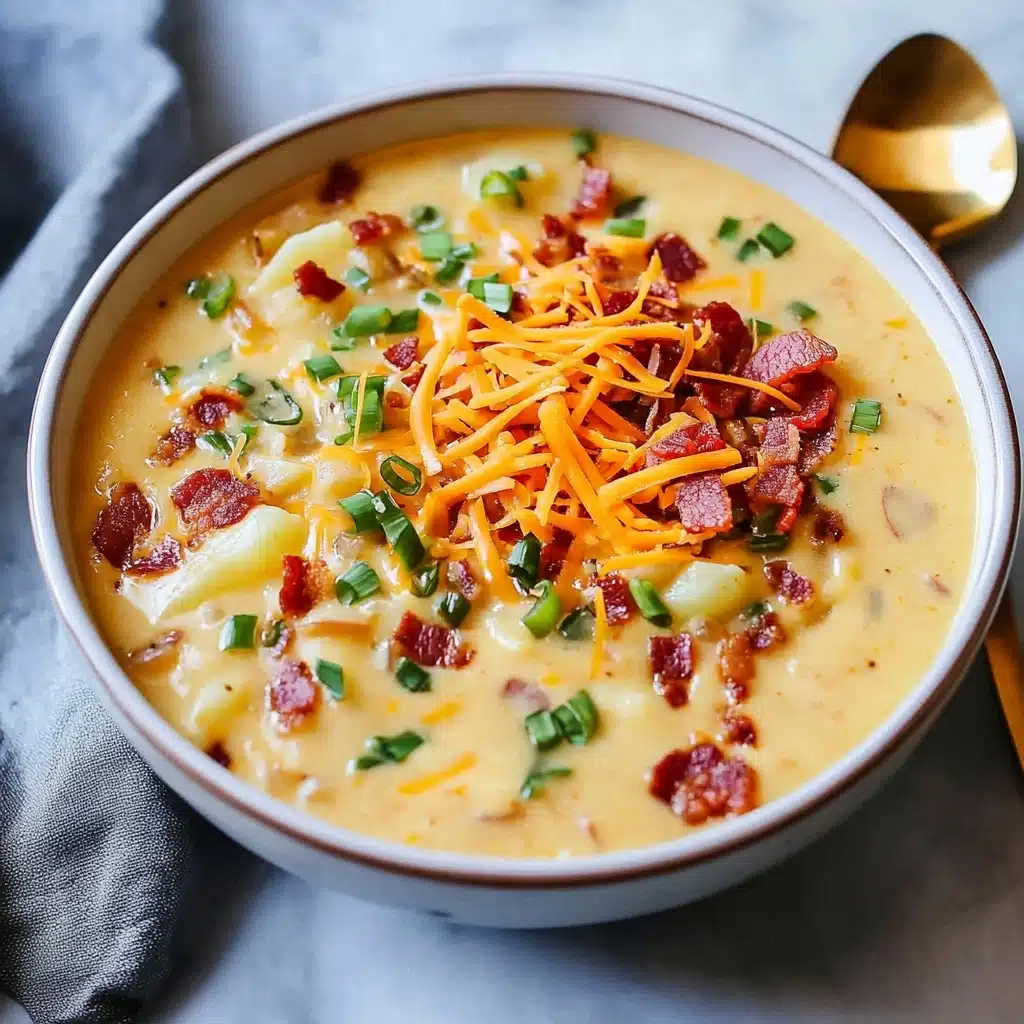 Bacon Cheddar Gnocchi Soup Recipe - Recipe Image
