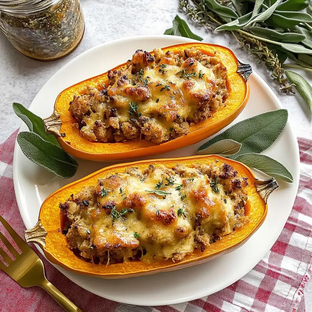 Stuffed Butternut Squash Recipe - Recipe Image