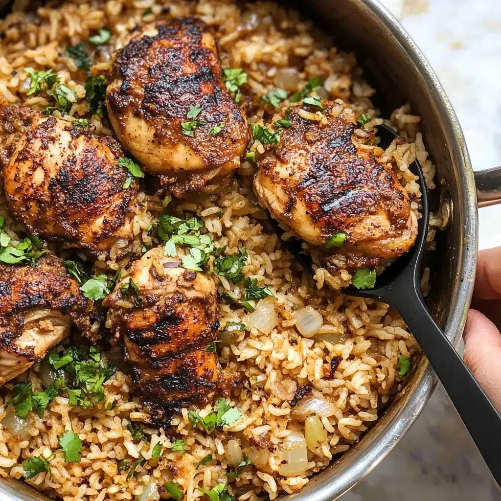 One Pot Chicken and Rice Recipe - Recipe Image