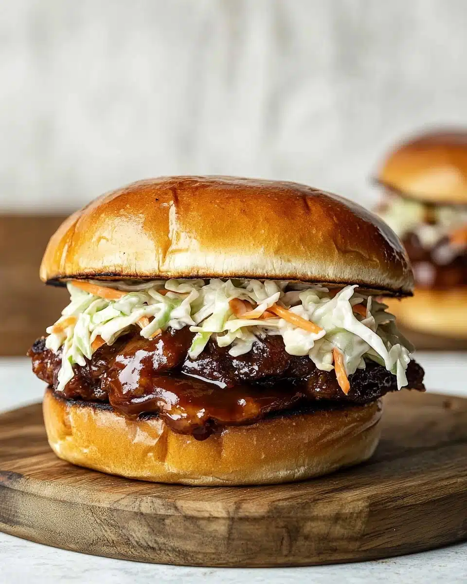 Easy BBQ Chicken Sandwiches Recipe