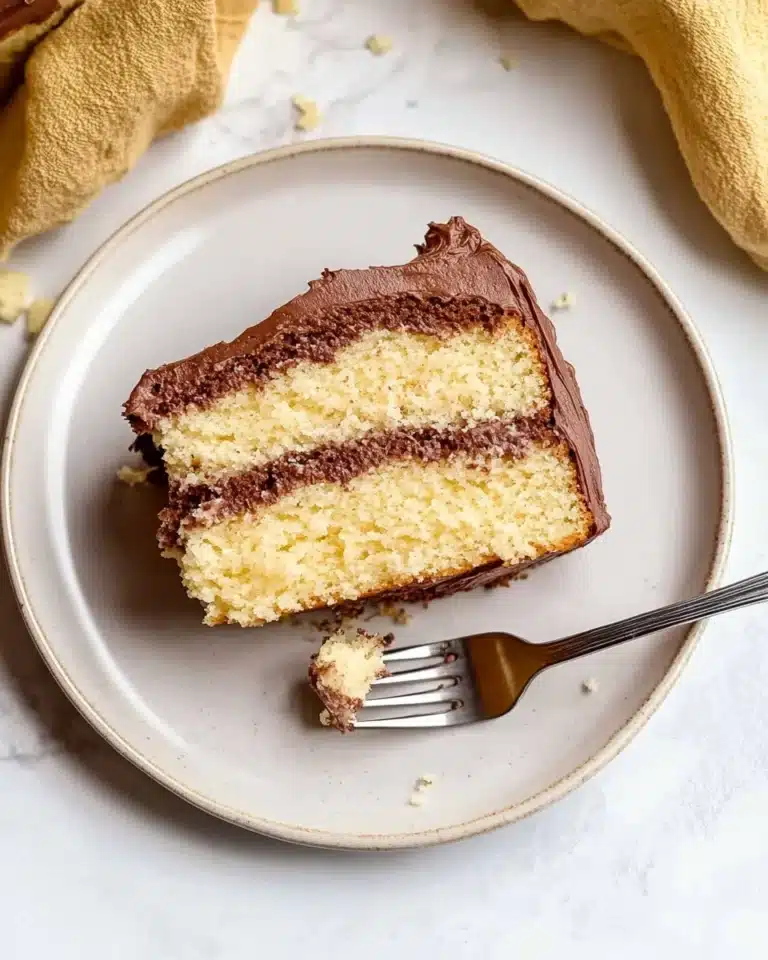 Classic Vanilla Cake Recipe