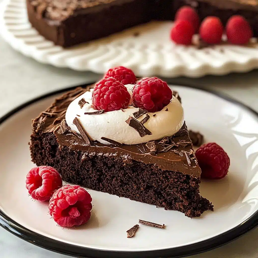Flourless Chocolate Cake Recipe - Recipe Image